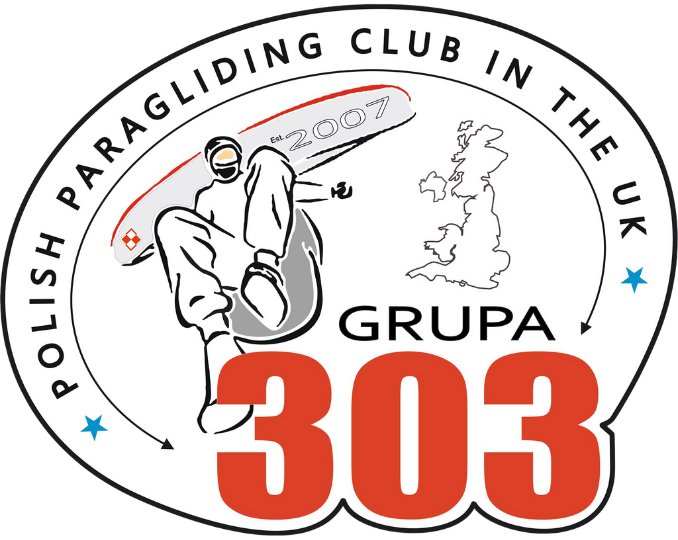 Grupa303 Logo Polish Paragliding Club In UK