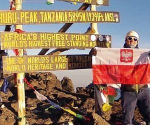 Radał Zdobył Kilimanjaro Polski Klub Paralotniowy Grupa 303